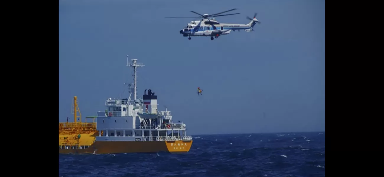 A person floating on a ring at the beach in Japan endured a 36-hour ordeal after being swept away.