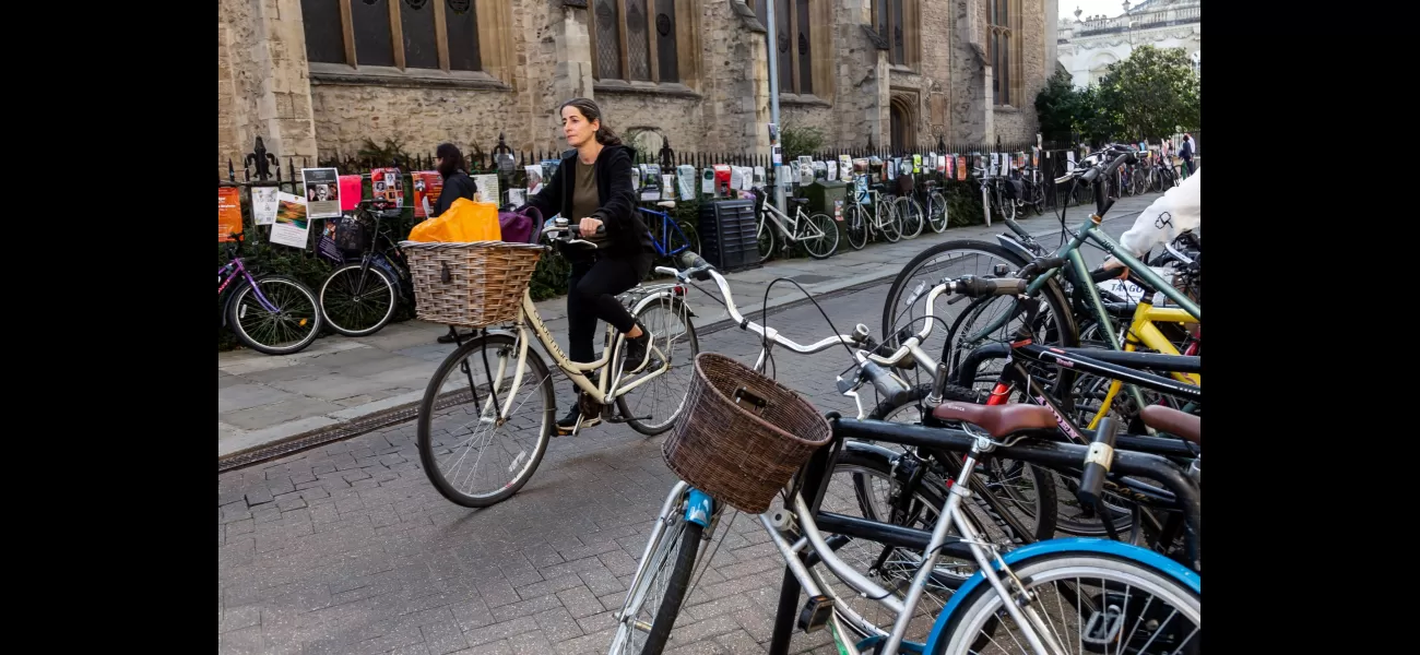 This map displays the regions in the UK with the highest risk of bike theft.
