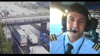 The initial photograph of the Ryanair pilot who died in a crash with a colleague while commuting to work.