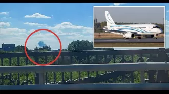 A Russian superjet crashes in Moscow soon after undergoing repairs.