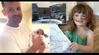 A father left his daughter in a hot car until she died because he didn't want to wake her up.