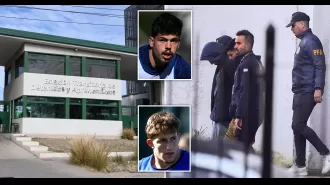 Two French rugby players accused of sexually assaulting a woman following a match in Argentina.