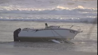 Boat capsizes in NSW, resulting in death of one person and rescue of another.