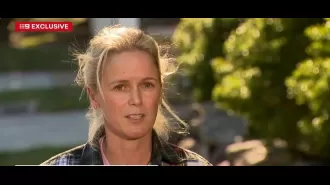 Mother in Queensland has frightening encounter with teenagers while they burglarize her home.