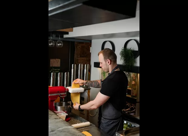 Make your own ricotta ravioli with this recipe from Luci's Italian Restaurant. Delicious and easy to make at home!