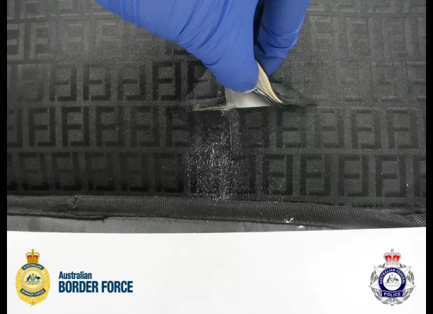 Old man accused of smuggling heroin into Melbourne Airport.