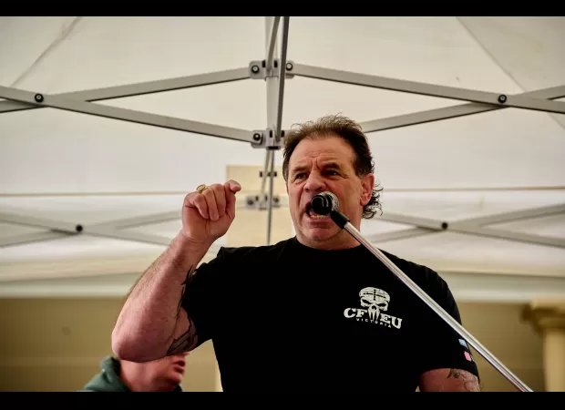 John Setka steps down from his role as leader of CFMEU Victoria.