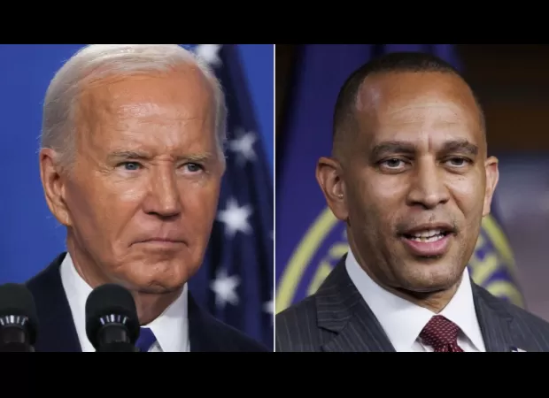 House Democrats did not back Biden during meeting.