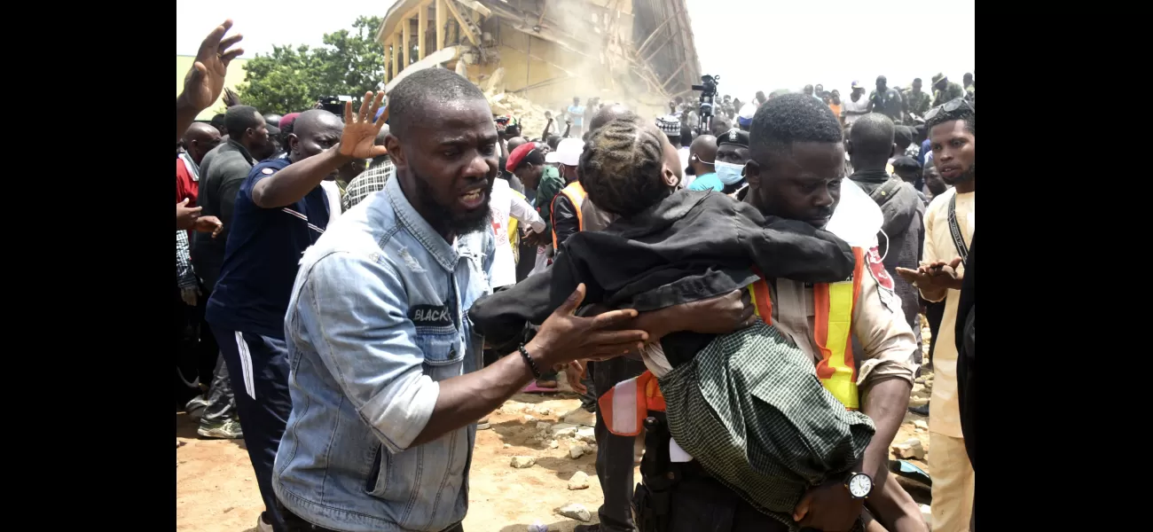 22 children die as school building collapses during class.