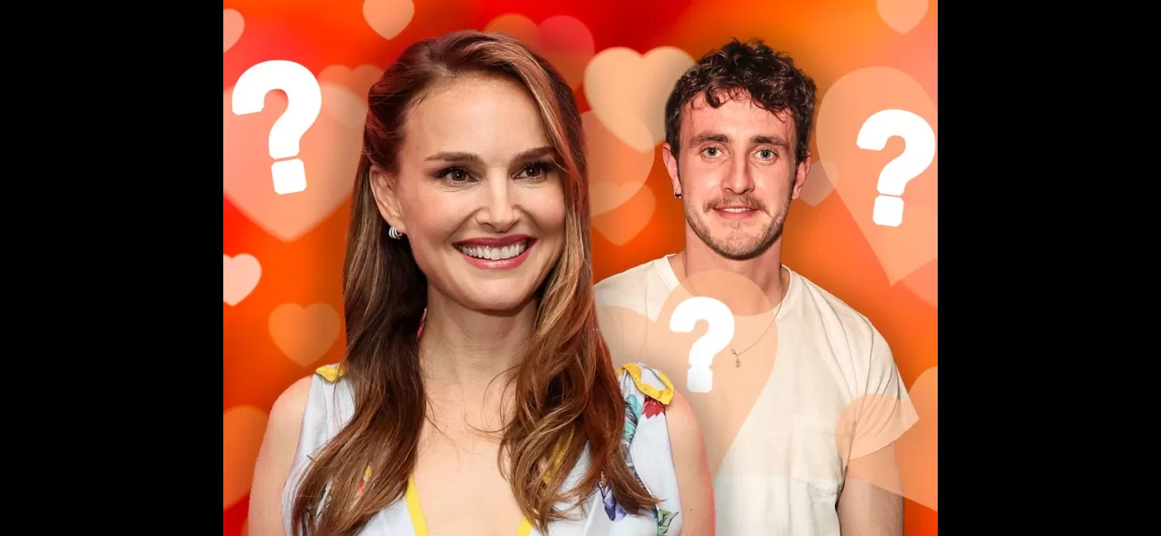 Natalie Portman discusses rumored relationship with Paul Mescal.