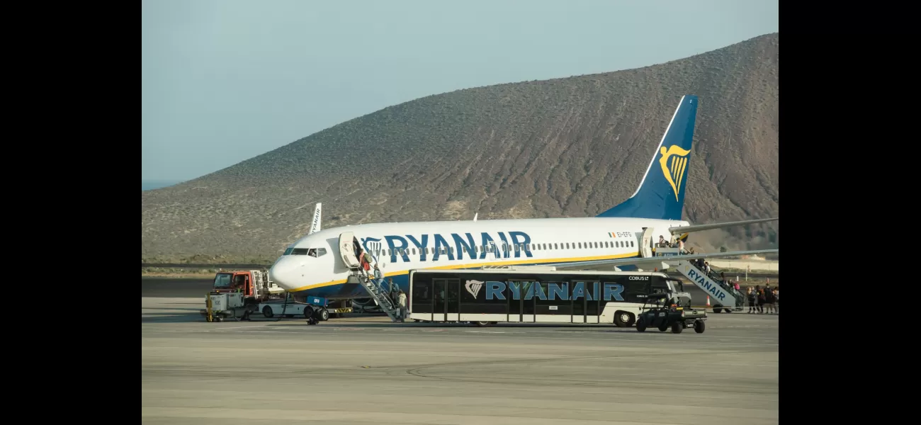 Six people were taken into custody following a physical altercation during a stag party on a Ryanair flight at Tenerife airport.
