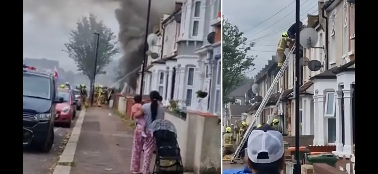 Tragedy in London as child killed and five others critically hurt in house fire.