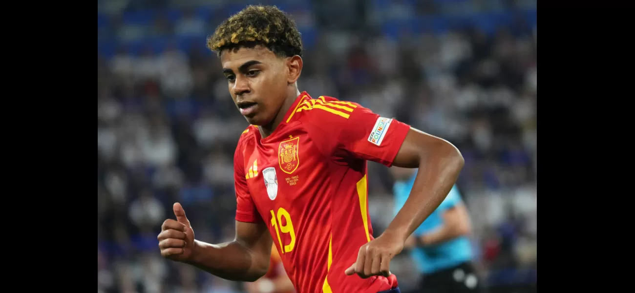 Kane praises Spain player Yamal before Euro 2024 final against England.