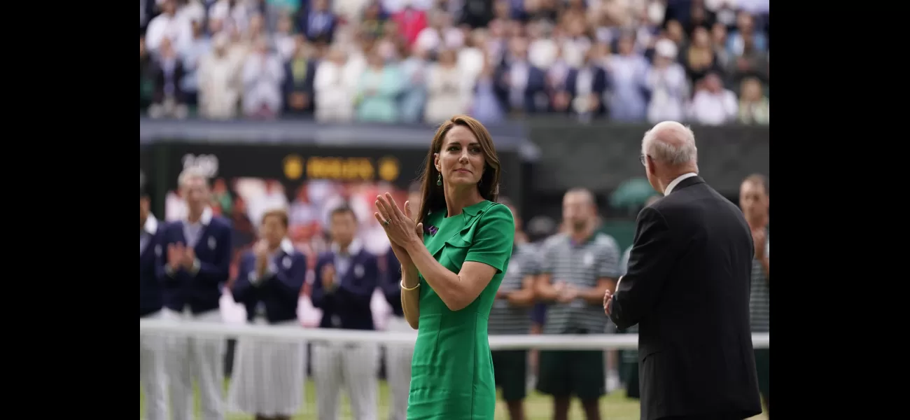 Kate Middleton, the Duchess of Cambridge, will make a rare public appearance at the Wimbledon tennis tournament.