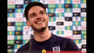 Rice shares Arteta's words before England's Euro 2024 final against Spain.