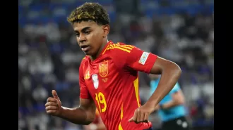 Kane praises Spain player Yamal before Euro 2024 final against England.