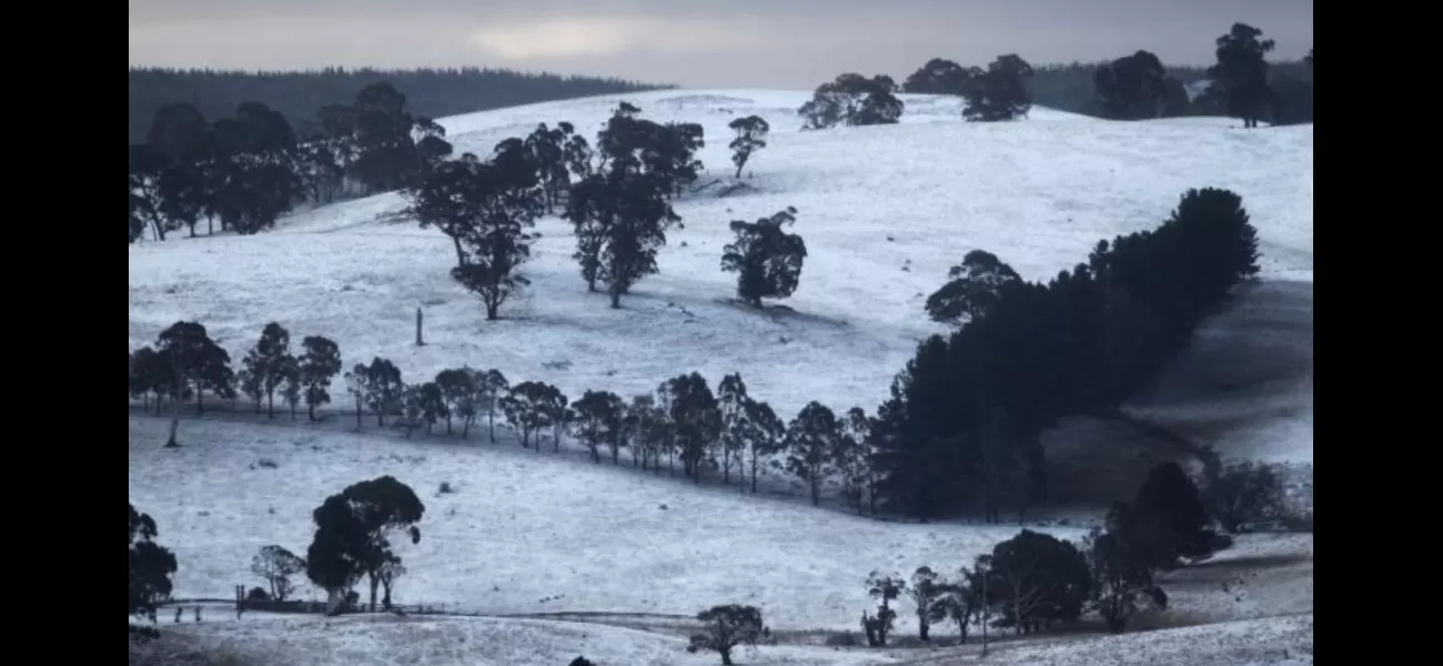 Expect snow and strong winds in southern states as winter weather approaches.