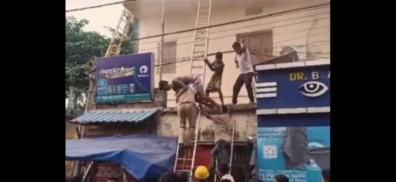 Nursing home in Cuttack, Odisha experiences a fire outbreak.