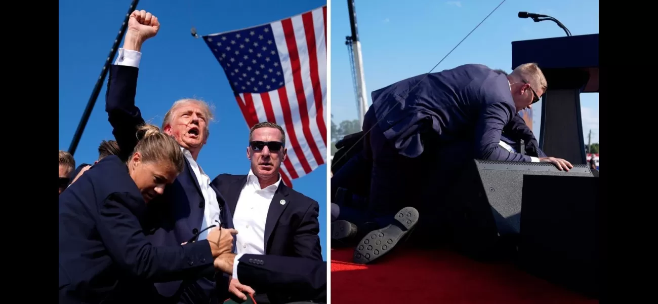 Authorities are looking into a possible assassination attempt at a rally held by President Donald Trump.