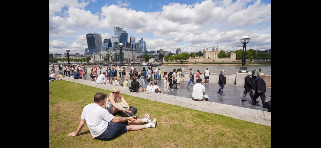 The UK is finally getting some sun as the Euros and Wimbledon men's final take place.