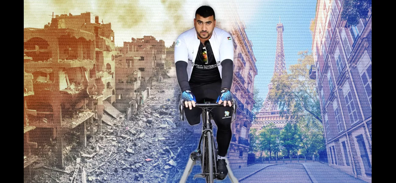 A Palestinian athlete aims to make history as the first para-cyclist from their country to compete in the Paralympics.