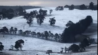 Expect snow and strong winds in southern states as winter weather approaches.