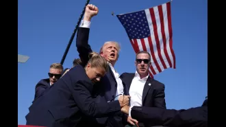 Trump was quickly taken off stage in PA due to what seemed like gunshots in the audience.