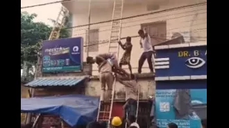 Nursing home in Cuttack, Odisha experiences a fire outbreak.