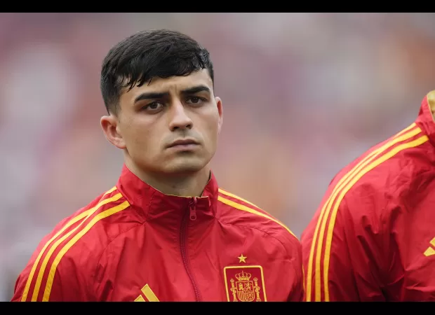 Pedri is not participating in the Euro 2024 final between Spain and England.
