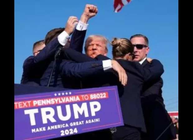 Donald Trump narrowly escapes assassination at Pennsylvania campaign event