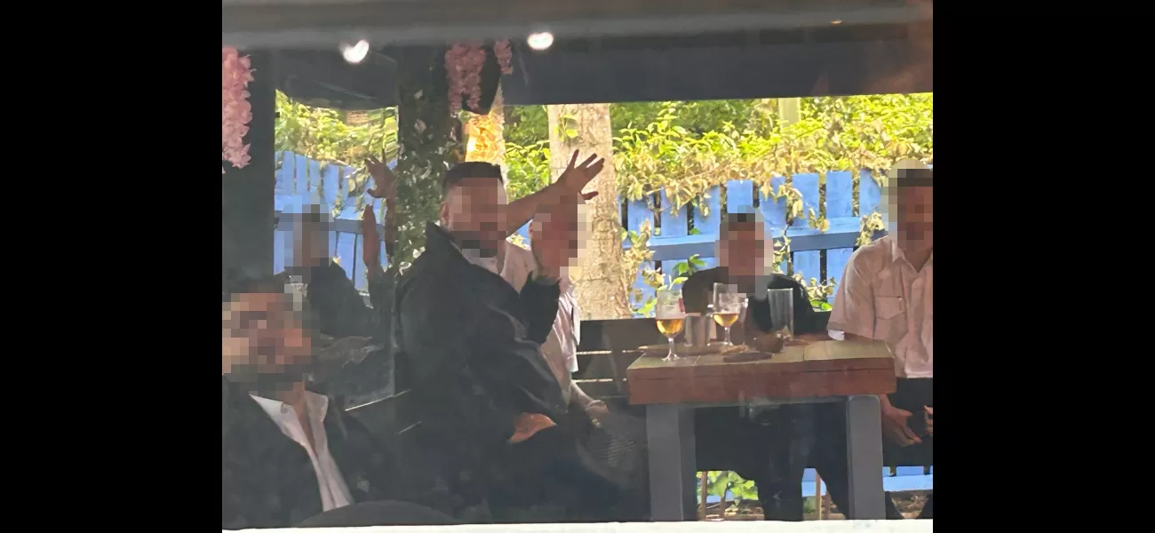 Prison guards cautioned for drinking at pub during lunch at HMP Winchester.