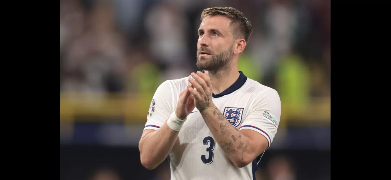 Sir Jim Ratcliffe expresses worry about Luke Shaw's performance before Euro 2024 final.