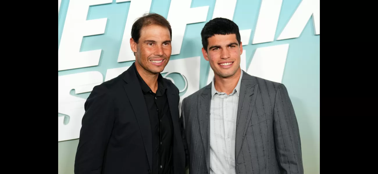 Rafael Nadal congratulates Carlos Alcaraz on his Wimbledon win with a heartfelt message.
