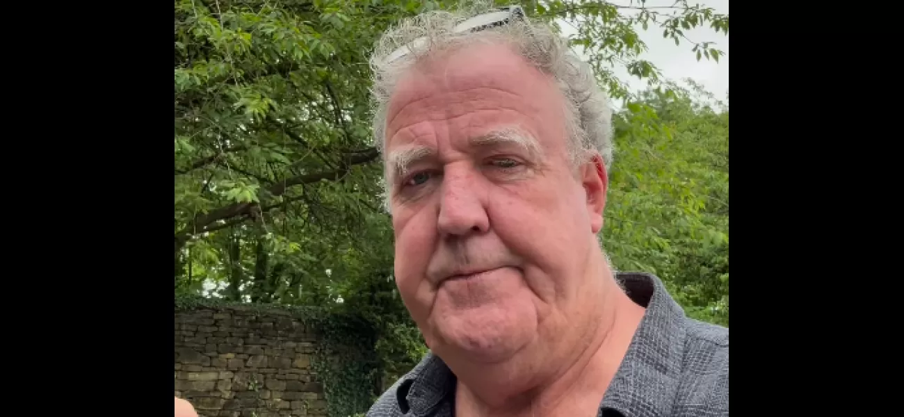 Jeremy Clarkson goes to extreme measures to commemorate England's defeat in the 2024 Euro final.