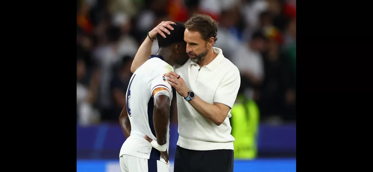 Lineker thinks Southgate won't coach England after they lose in Euro 2024 final.