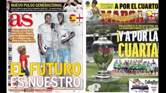 Spanish media mocks England and Harry Kane before Euro 2024 final.
