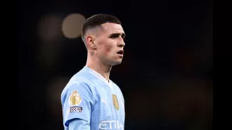 Phil Foden honors a special person with 47 tattooed on his neck, showing his love and respect.
