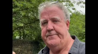 Jeremy Clarkson goes to extreme measures to commemorate England's defeat in the 2024 Euro final.