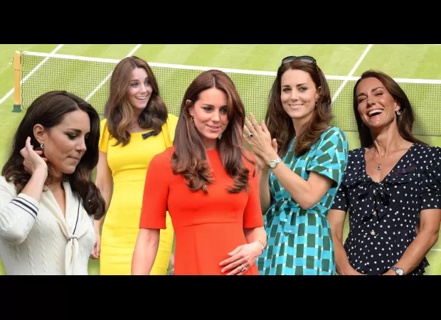 Kate Middleton's wardrobe at Wimbledon, including every outfit she has worn, is a topic of interest.