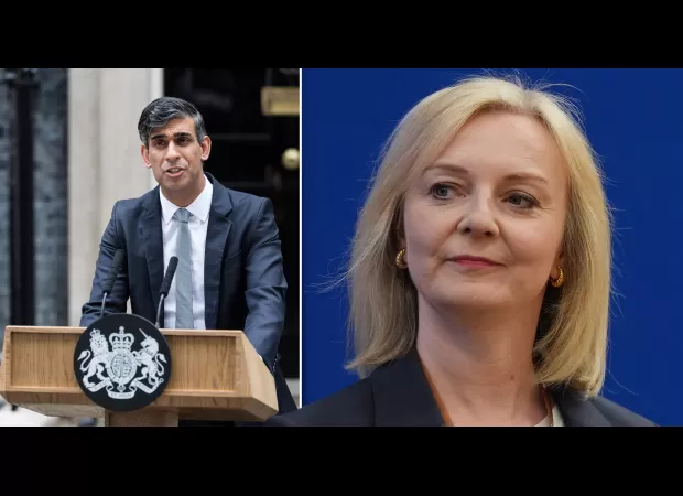 Liz Truss says Rishi Sunak's actions have damaged her reputation, leading to the Tory election defeat.