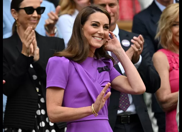 Body language pro explains Duchess of Cambridge's emotions upon arrival at Wimbledon