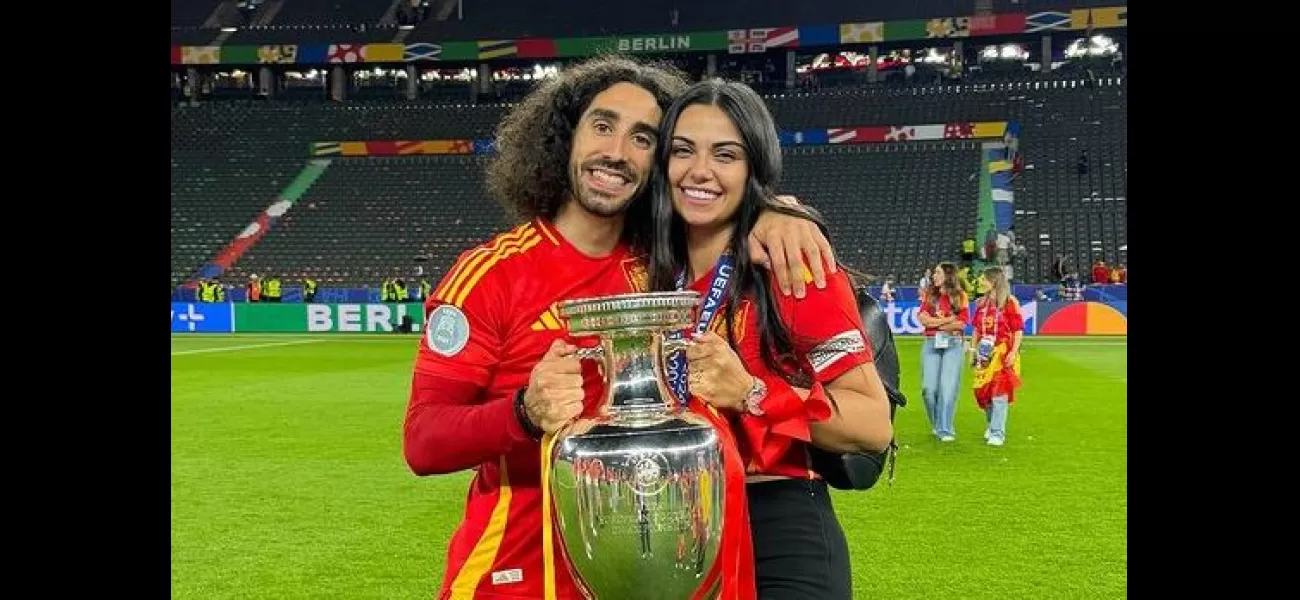 Cucurella's partner criticizes Neville following Spain's victory over England in Euro 2024 final.