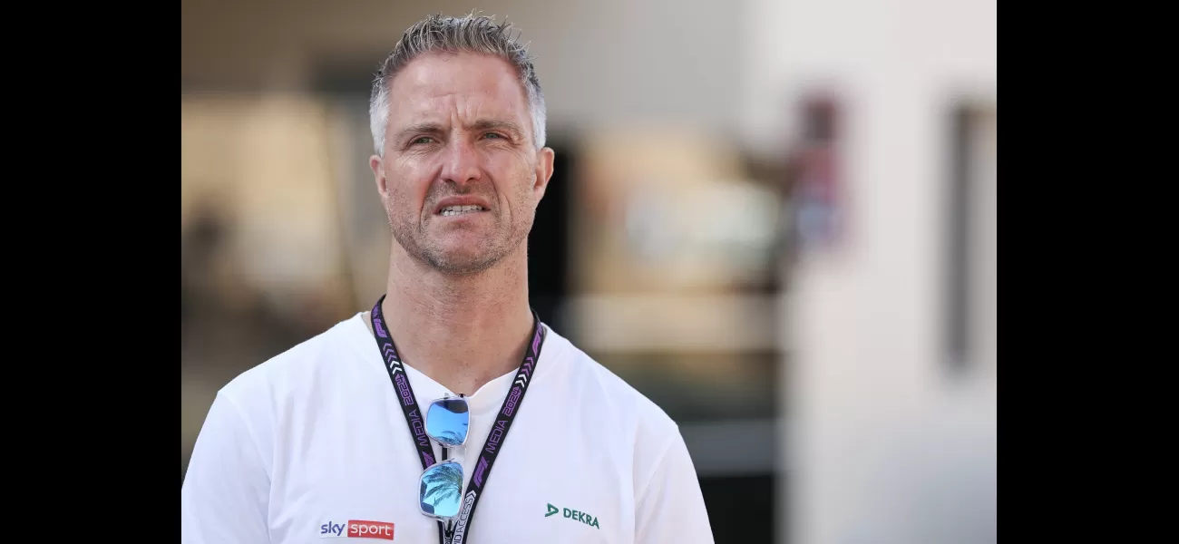 Former Formula 1 driver Ralf Schumacher reveals he is gay, following in the footsteps of his brother Michael.