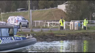 Police still examining case of two people discovered deceased in Melbourne river.