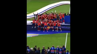 Spain beat England for fourth Euro title in shock victory.
