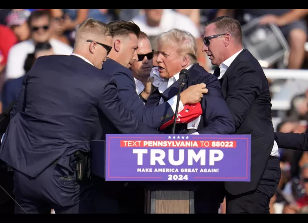 Questions arise around Secret Service due to gunman's access to roof.