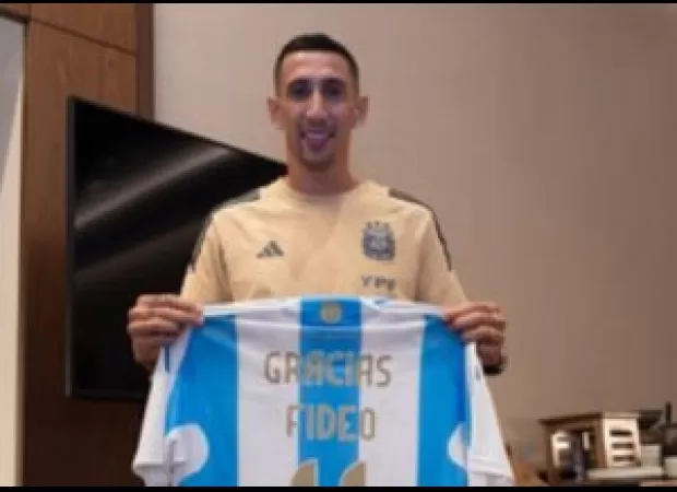 Di Maria retires from playing for his national team.