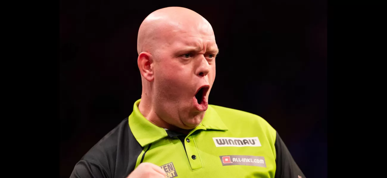 Van Gerwen beats Littler in exciting first round match at World Matchplay.