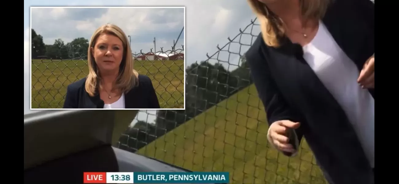 People who watched ITV News are worried following an error during a report on a shooting involving Trump.