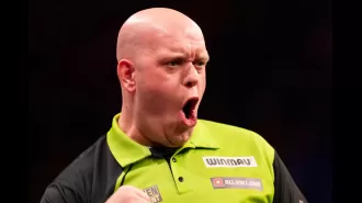 Van Gerwen beats Littler in exciting first round match at World Matchplay.